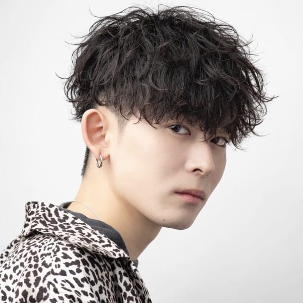 《再現性☆彡》《パーマの種類も豊富》お手入れ簡単★カッコイイが叶うパーマスタイルに仕上げます♪|メンズヘア整形サロン GOALD 名古屋 栄