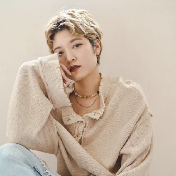 外国人風【ダブルカラー】艶感のある色味・外国人風な透明感で思わず自慢したくなるヘアに☆彡|arcana下北沢店