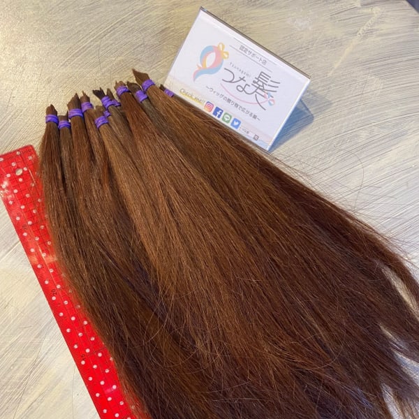 ヘアドネーション(髪の寄付)|美容室花野屋