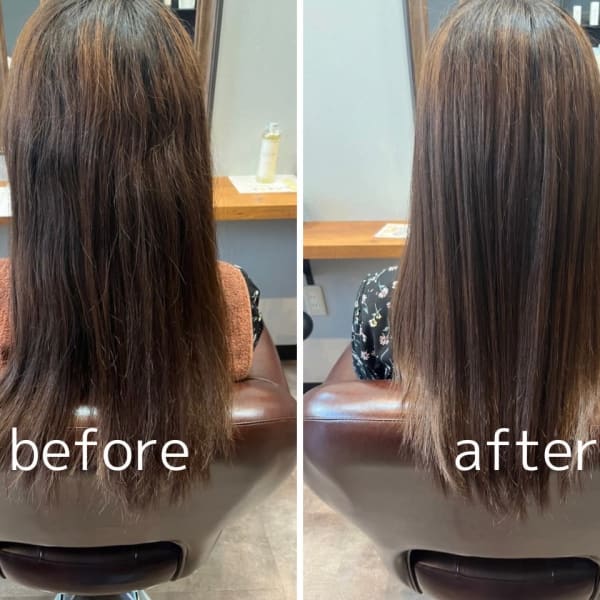 【Lussoオリジナル髪質改善トリートメント】髪質改善が気になる方必見!諦めていた方も、相談してみて|Lusso libera 池袋店