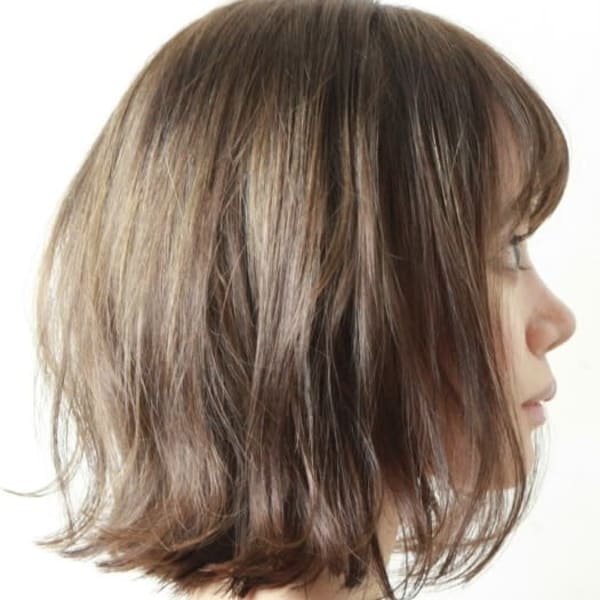 ハイライト、イヤリングカラー、デザインカラーもお任せください。大人スタイルに”抜け感＆旬”をプラス☆|RATIO HAIR DESIGN