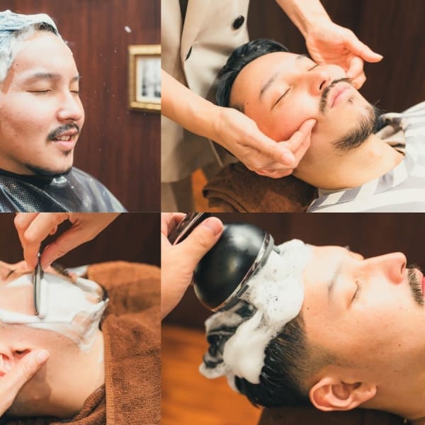 《癒し効果★大★》極上コース☆彡疲れもスッキリ☆至福のサロンタイムをお過ごしください♪♪|メンズ専門理容室　BroTokyo BARBERSHOP 有楽町店