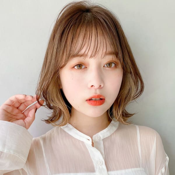 好評♪♪【小顔似合わせカット】トレンド～ナチュラルまで幅広いヘアスタイルに対応可能☆彡|L'ea 表参道