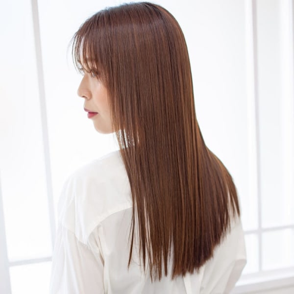 縮毛矯正・ストレートが得意なサロン|Ash 日野店