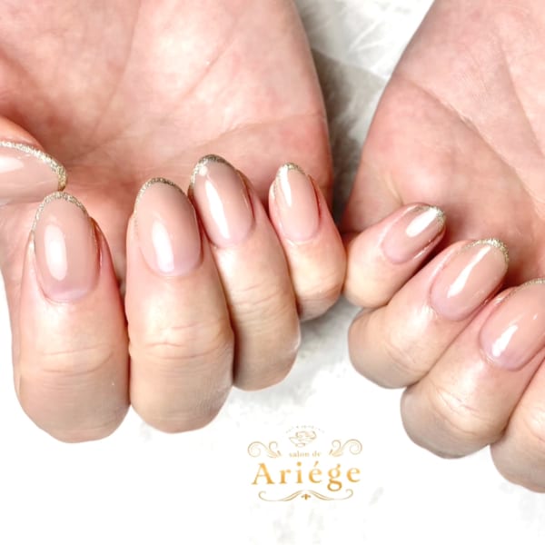 自爪の健康を考えたケアで綺麗な仕上がりと持ちの良さをUP◎爪を美しく彩ります♪♪|salon de Ariége