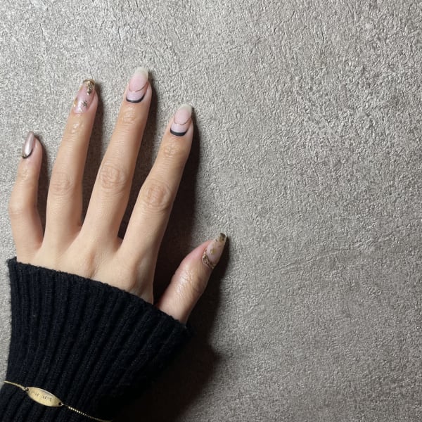 RUELLEのsimple.な綺麗デザインが、OLさんやオシャレさんにも人気◇オーダーアートも◎|RUELLE-TOTAL BEAUTY SALON-高知店