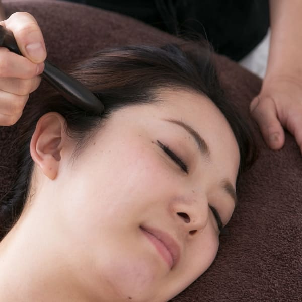 眼精疲労105分（ヘッドとフェイストライマッサージ付き）・お体の辛さに改善・解消・スッキリさせる♪￥|漢方アロマハウス