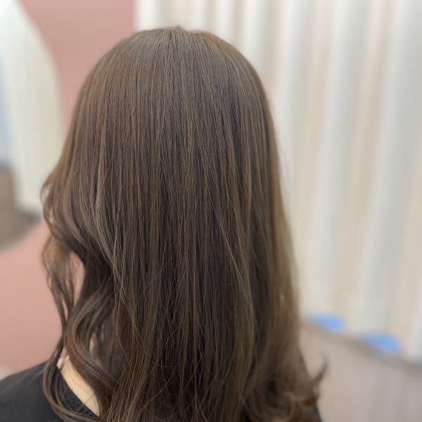 一人のスタイリストが仕上げまで担当|Cya hair salon