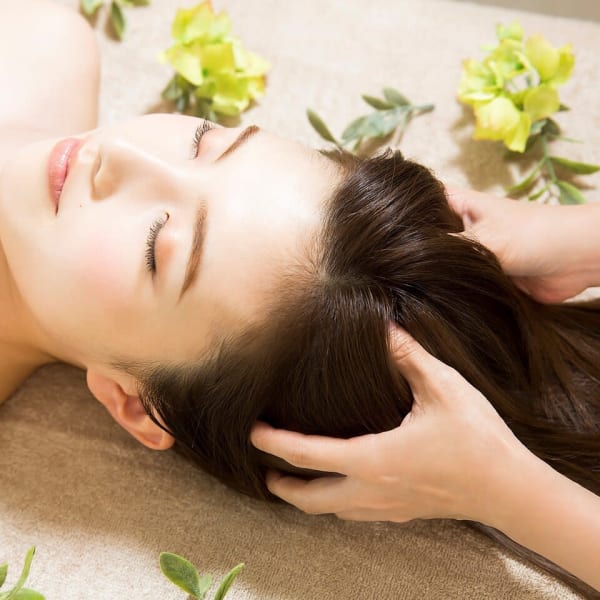 ☆NEW☆カット+オーガニッククイックヘッドスパ(5分) ¥6600|【全席半個室サロン】Natural 日吉店