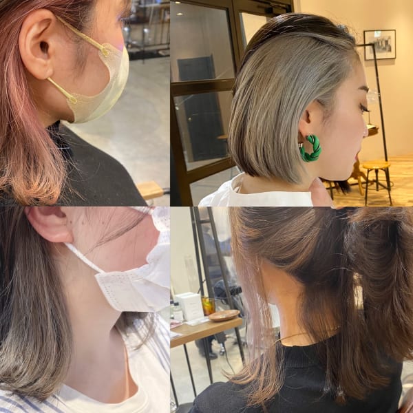 ブリーチ・インナーカラーなら玉木にお任せください♪|Lolonois 梅田