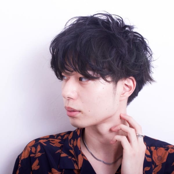 メンズに人気♪　似合わせカット＆パーマ＆顔周りのみの縮毛矯正も！|Sorte