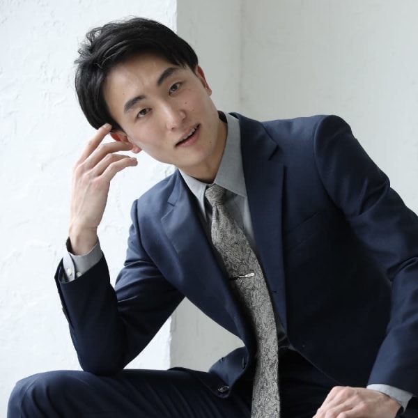 ★気になる白髪を短時間でオシャレ染め★グレイカラー＋メンズカット＋眉カット|Pinot　Men's