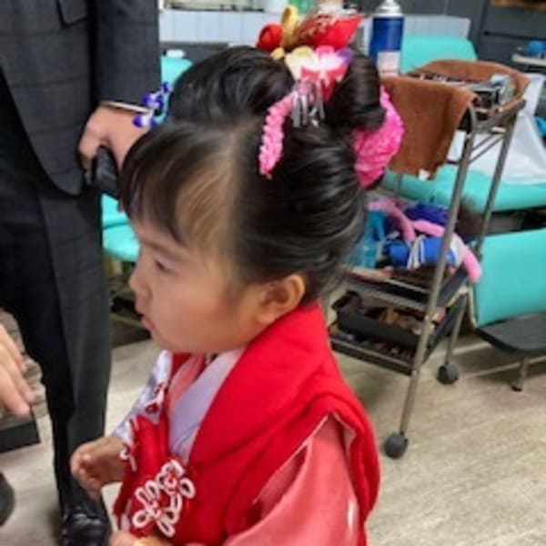 　七五三　女児　着付け　ヘアー　メイク　　コロナ渦で季節問わず参られてます|遊ing