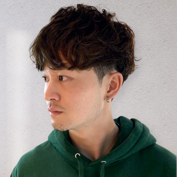 【再現性】≪似合わせメンズカット＋パーマ￥7700≫似合わせ＆持ちの良いカットでスタイリング自在！|Men's Salon bloc