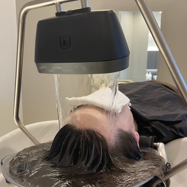 頭皮の温泉!? 頭浸浴ヘッドスパで頭皮環境改善☆柔らかい頭皮に【カット+頭浸浴スパ¥7,700】|CELL