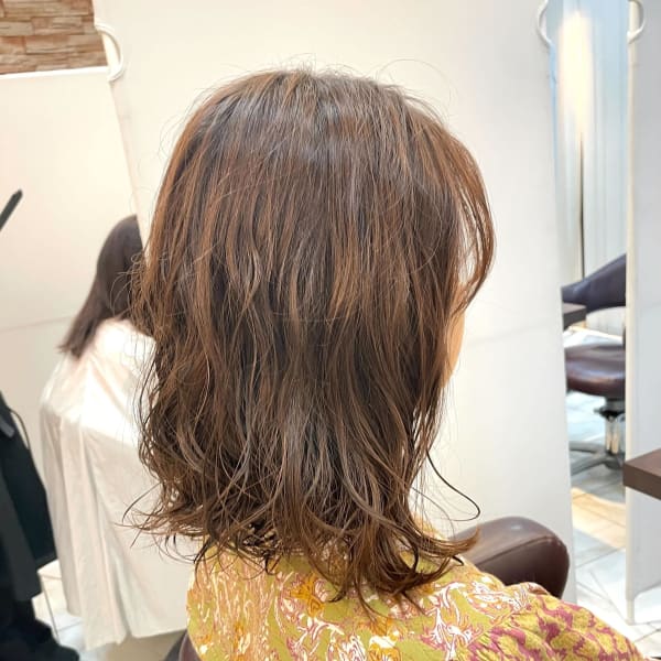 ダメージレス◎【アミノ酸カラー】オフィスでもプライベートでも自然に馴染む髪色に♪♪|aL-ter LieN 千葉店