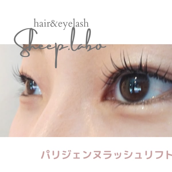 自身のまつ毛の魅力を引き出すまつ毛矯正技術☆【パリジェンヌラッシュリフト】目の印象がグッと変わる◎|Hair&eyelash sheep.labo