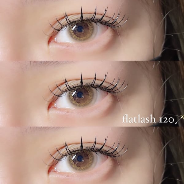 オススメ☆【フラットラッシュ】華やかさUPでフサフサのまつげに☆パッチリ目元が叶います♪♪|eyelash&nail salon LABEL