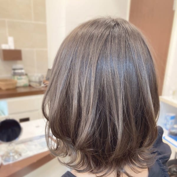 《華やかさUP☆》透明感◎【うる艶カラー】ダメージレスでいつでもオシャレなカラーが楽しめる♪|hair+make CLEAR