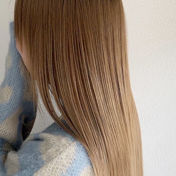 《圧倒的なツヤとまとまり◎》カット・カラー・髪質改善トリートメント|signet