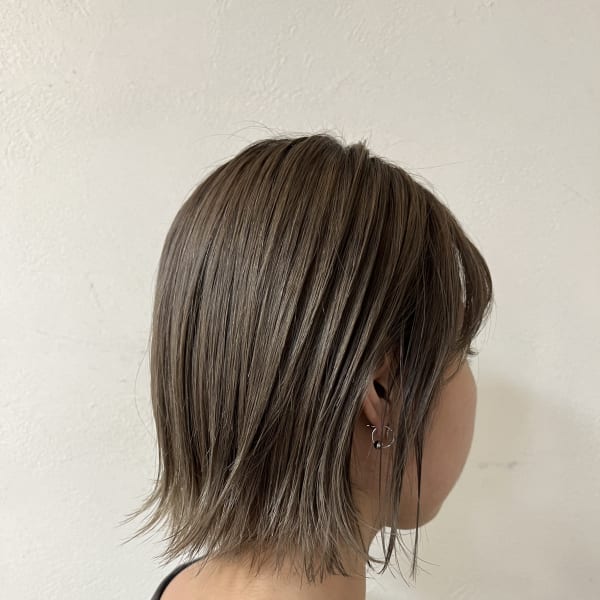 《バリアフリー◎》グレイカラー（白髪染め）ベテランスタイリストがあなたに似合うカラーをご提案します♪|knot.hair