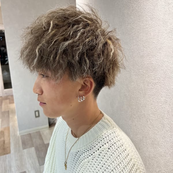 <オススメ☆>毎朝のヘアセットが楽になる☆乾かすだけで自然な仕上がりのパーマスタイル♪♪|髪質改善Folu 茅野諏訪