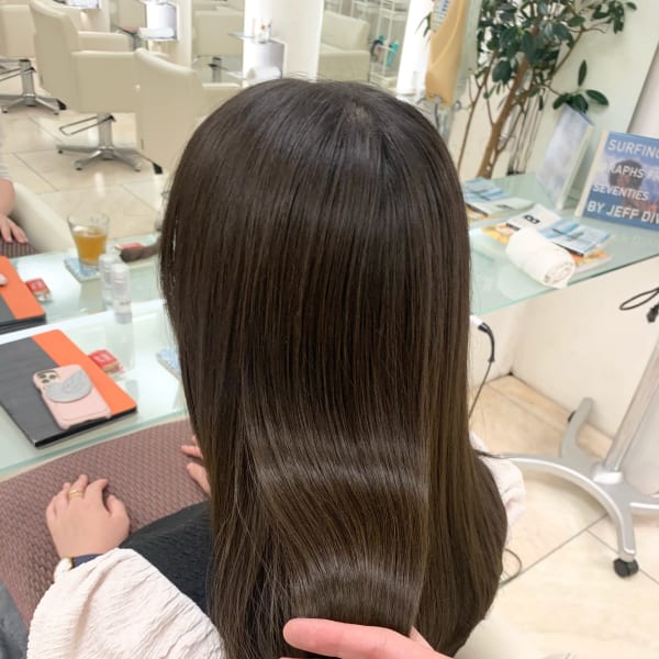 カット+カラー+フローディアトリートメント（新規限定　酒井指名限定）|BRILLIANT