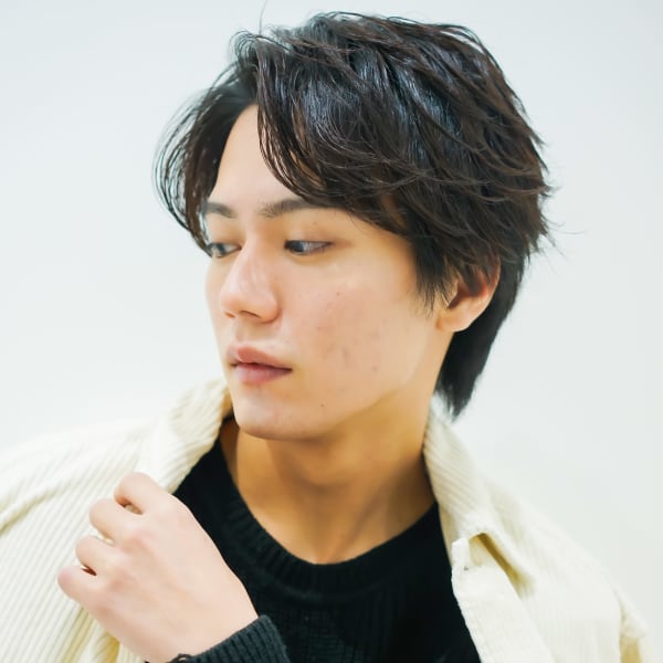 【当店の男性人気No.1メニュー/髪を綺麗にしたいお客様にオススメ】カット＋Aujuaトリートメント|NYNY なんば道頓堀店