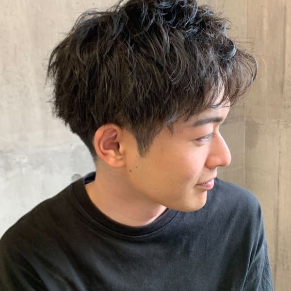 ビジネスマンに好評！ON/OFF楽しめるスタイルに★＜メンズカット＋Marbb＋眉カット￥4500＞|porto produced by teatro hair salon