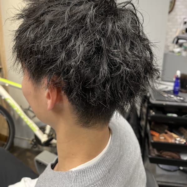 メンズ必見！！ヒーリング炭酸スパ付デザインカット☆５０００円～|hope salon