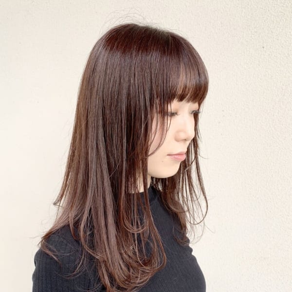 顔周りの似合わせカットが得意なサロン|first 長町南