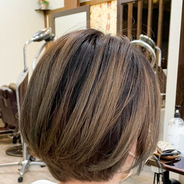 《透明感◎》ナチュラルハーブカラー◆ダメージレスでいつでもオシャレなカラーが楽しめる♪♪|HairResort fromCoCo