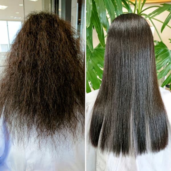 今日とは違う髪を実感♪【ビーワン縮毛矯正】|La・beau