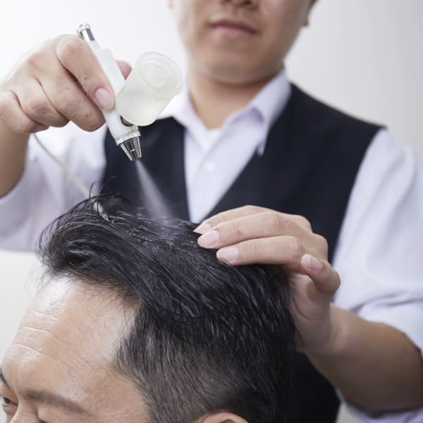 【完全個室】頭皮の脂・臭いを徹底ケア!健やかな髪の毛へ!頭皮ケアコース|MEN'S WILL by SVENSON 仙台スタジオ