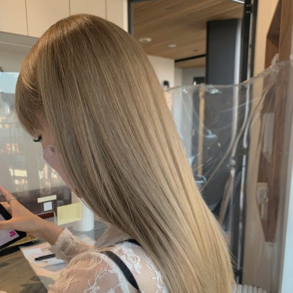 【ダメージレス×トレンドデザイン＊】今っぽ可愛いオシャレなカラーデザインとヘアケアにこだわります◎|Lin'ne terrace