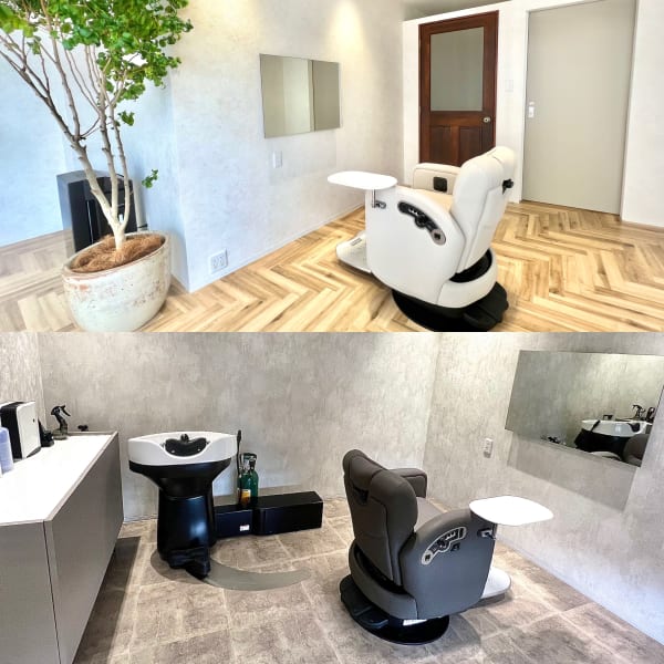 《完全個室のプライベートサロン》人目を気にすることなく、ゆったりと自分時間をお過ごし頂けます♪|gramp