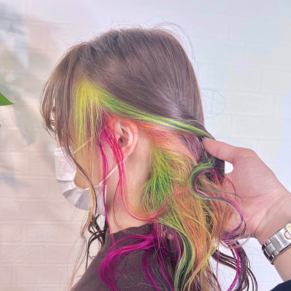 ハイクオリティ★個性的に★豊富なデザインカラーの中から”似合わせ技術”であなた色に♪♪|Re:ta Hair