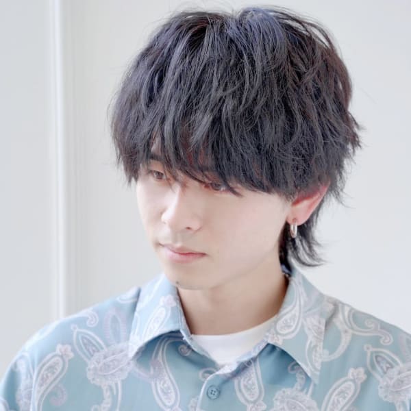 当店の男性人気No.３メニュー☆メンズカット＋形状記憶パーマ|NYNY なんば道頓堀店