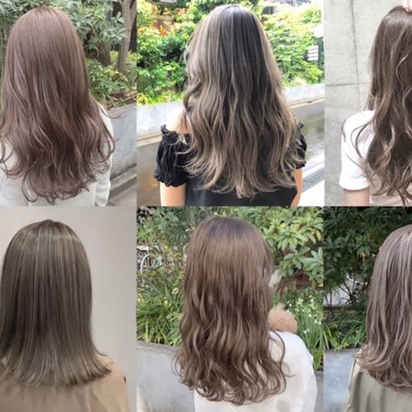 【透明感★ハイライト★外国人風】透明感デザインカラーの中から”似合わせ技術”であなた色に♪♪|LAID BACK