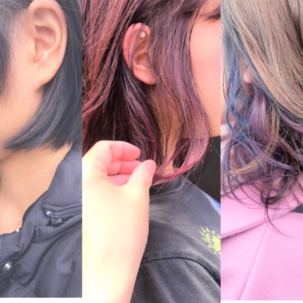 インナーカラー、ダブルカラーのご紹介♪更新中♪|Hair Make 3