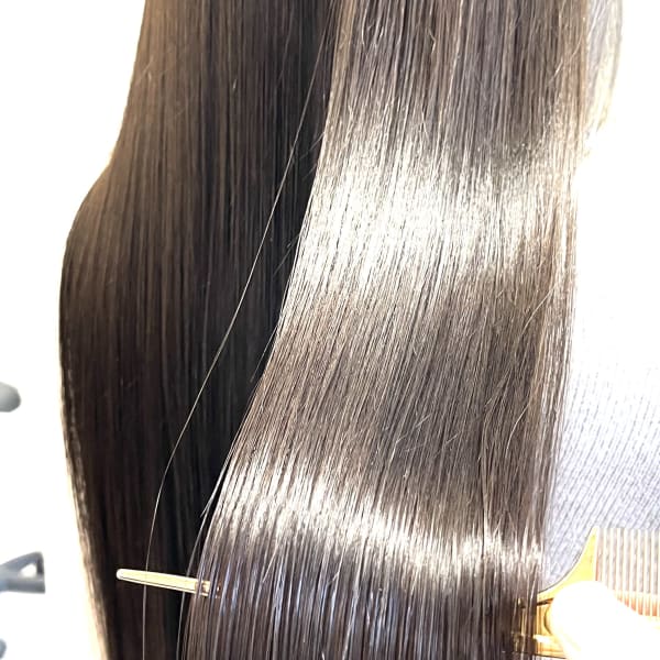 《オススメ☆》しっとり落ち着く髪に◎こだわりトリートメントで潤いあふれる艶やかヘアへと仕上げます♪|rubato ginza