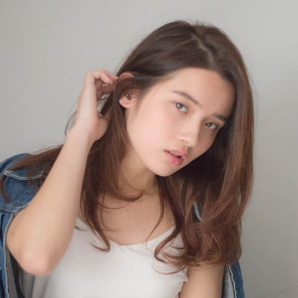 《透明感◎》【アプリエカラー】豊富なデザインカラーの中から”似合わせ技術”であなた色に♪♪|HAIR & MAKE STUDIO rapLus