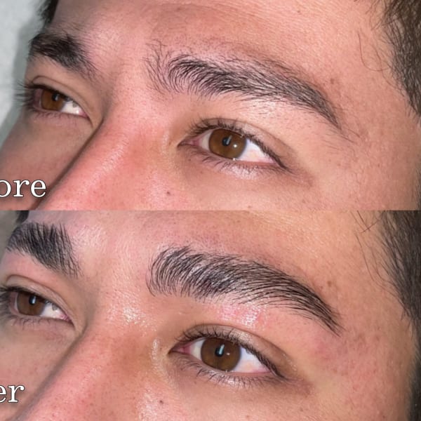 《ハリウッドブロウリフト》men's|eyelash salon MANA