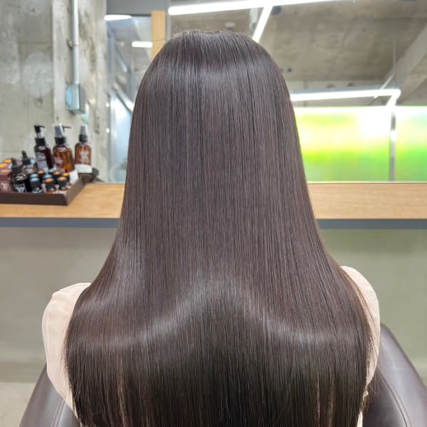 お手入れ簡単の酸性ストレートパーマ☆☆しっかりorやわらかいお好みストレートスタイルに♪|【ヘアケア特化型サロン】newi 京橋【ネウィ】