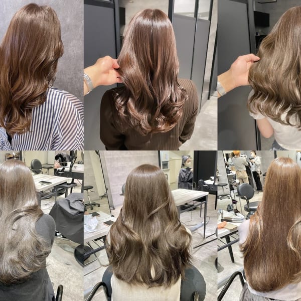 《トレンドカラー》髪質やなりたいカラーに合わせてご提案！キレイに可愛く★オシャレにカラーチェンジ！|_WHITE 鳳店
