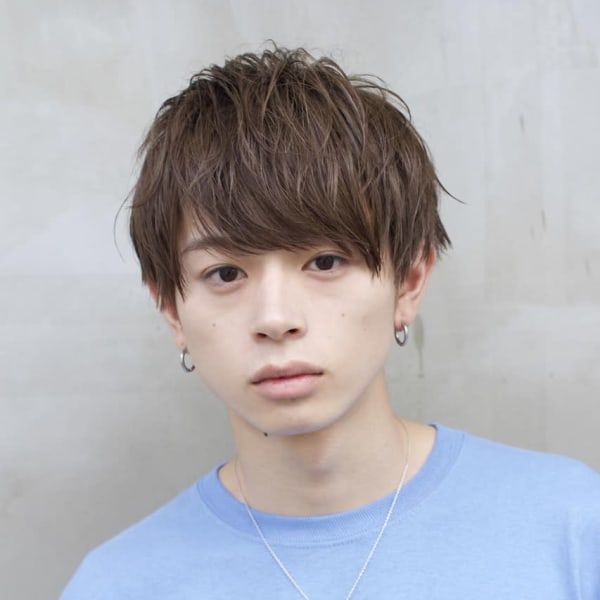 男性のお客様も大歓迎！！【メンズ人気】カット＋眉カット￥5500|ATU