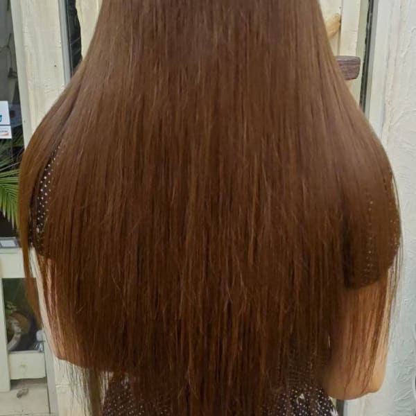 植物性オーガニックカラーとデザインカットでツヤサラになりましょう|hair make Deco．Tokyo 大島店