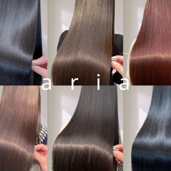 *髪質改善?縮毛矯正?酸性ストレート?*お悩みと癖に合わせて薬剤をCHOICE♪髪をいたわり自然な質|全席個室サロン N° aria 三軒茶屋