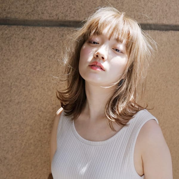 *Tシャツ×デニムでもキマる*毛流れや癖を活かしたCUT♪LifeStyleも含めFITさせる☆|全席個室サロン N° aria 三軒茶屋