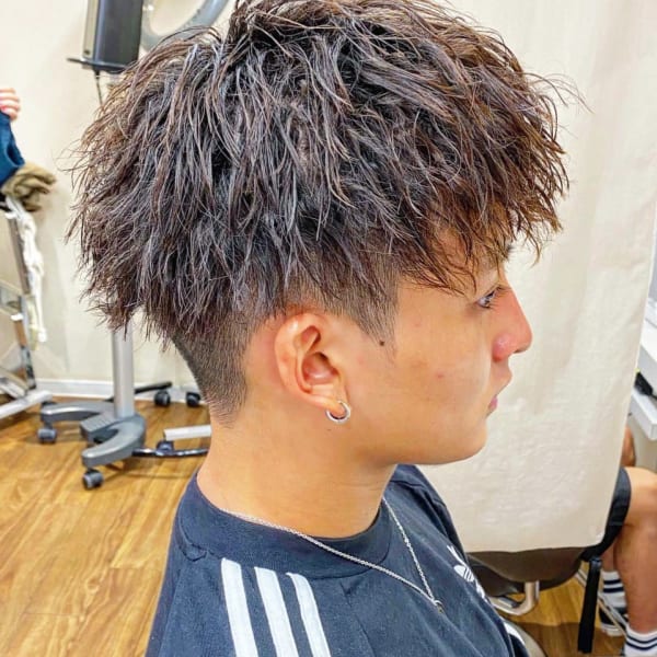 《メンズパーマが得意なサロン》|ＣＲＥＡ能見台